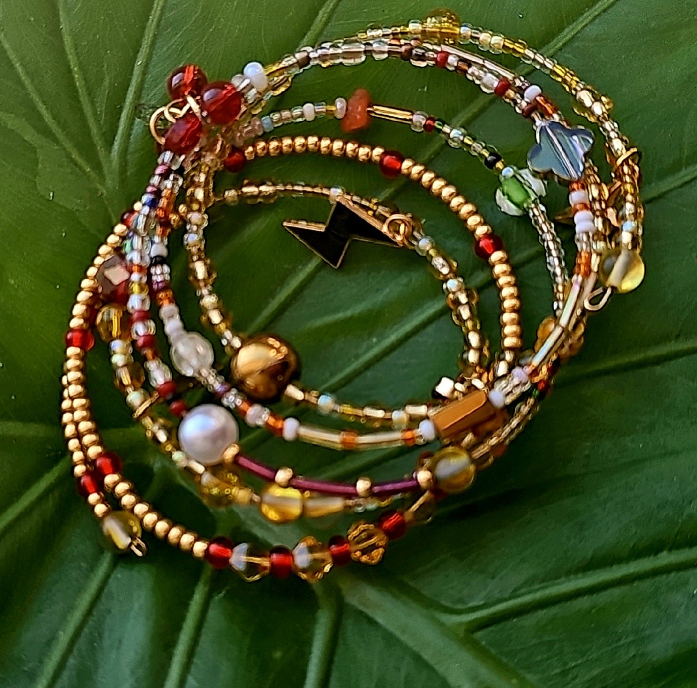 Stacked Bracelet / Anklet / Arm Cuff
